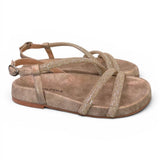 Sandalo strass bronzo Alma en Pena<BR/> 