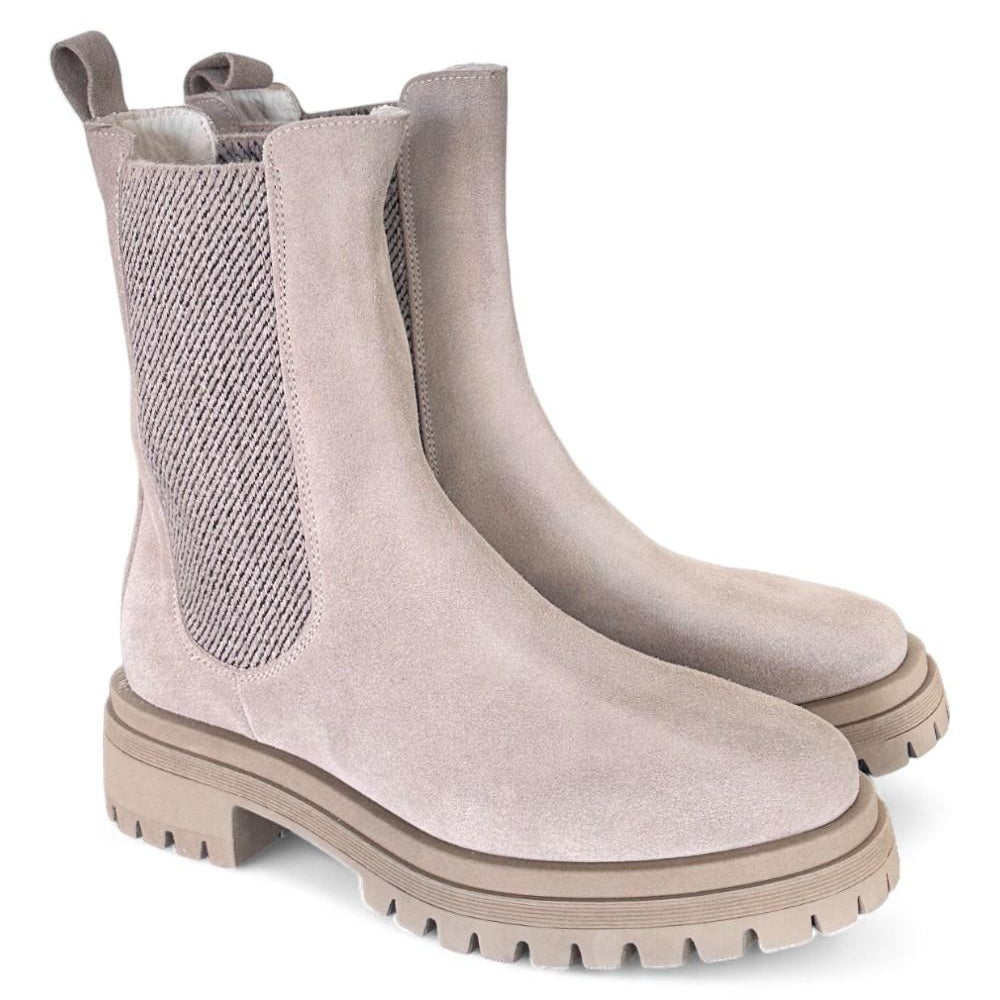 Beatles suede tortora Crown<BR/> 