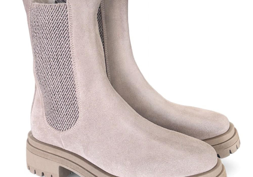 Beatles suede tortora Crown<BR/> 