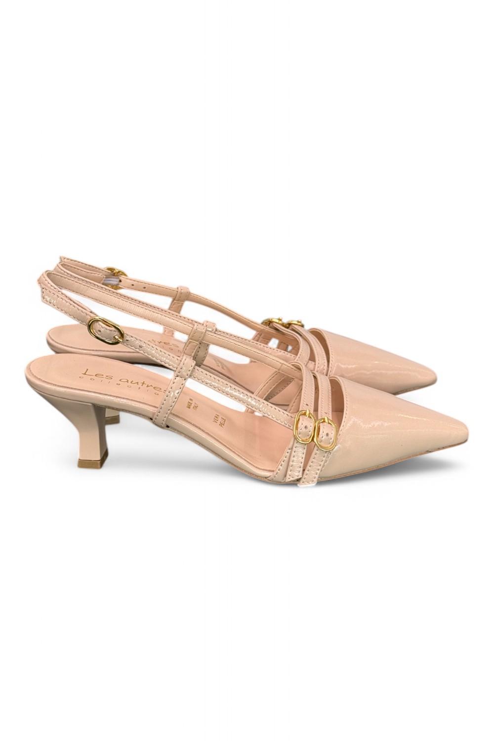 Slingback cinturini T50 sabbia Les Autres<BR/> 