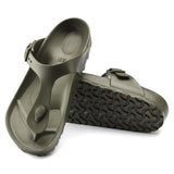 Ciabatta infradito Gizeh verde Eva Birkenstock uomo 1019143 