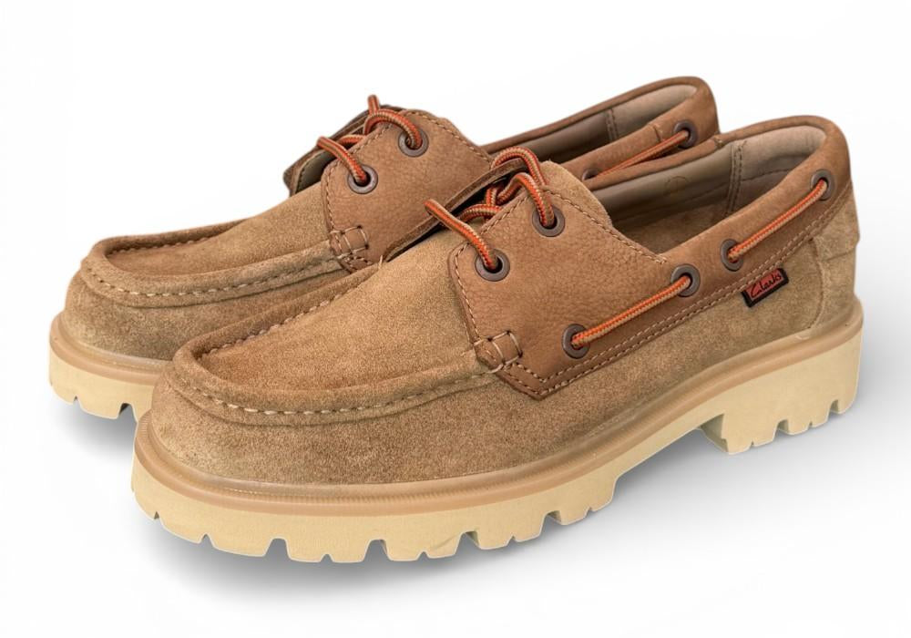 Scarpa barca Clarks Cleyhill beige 