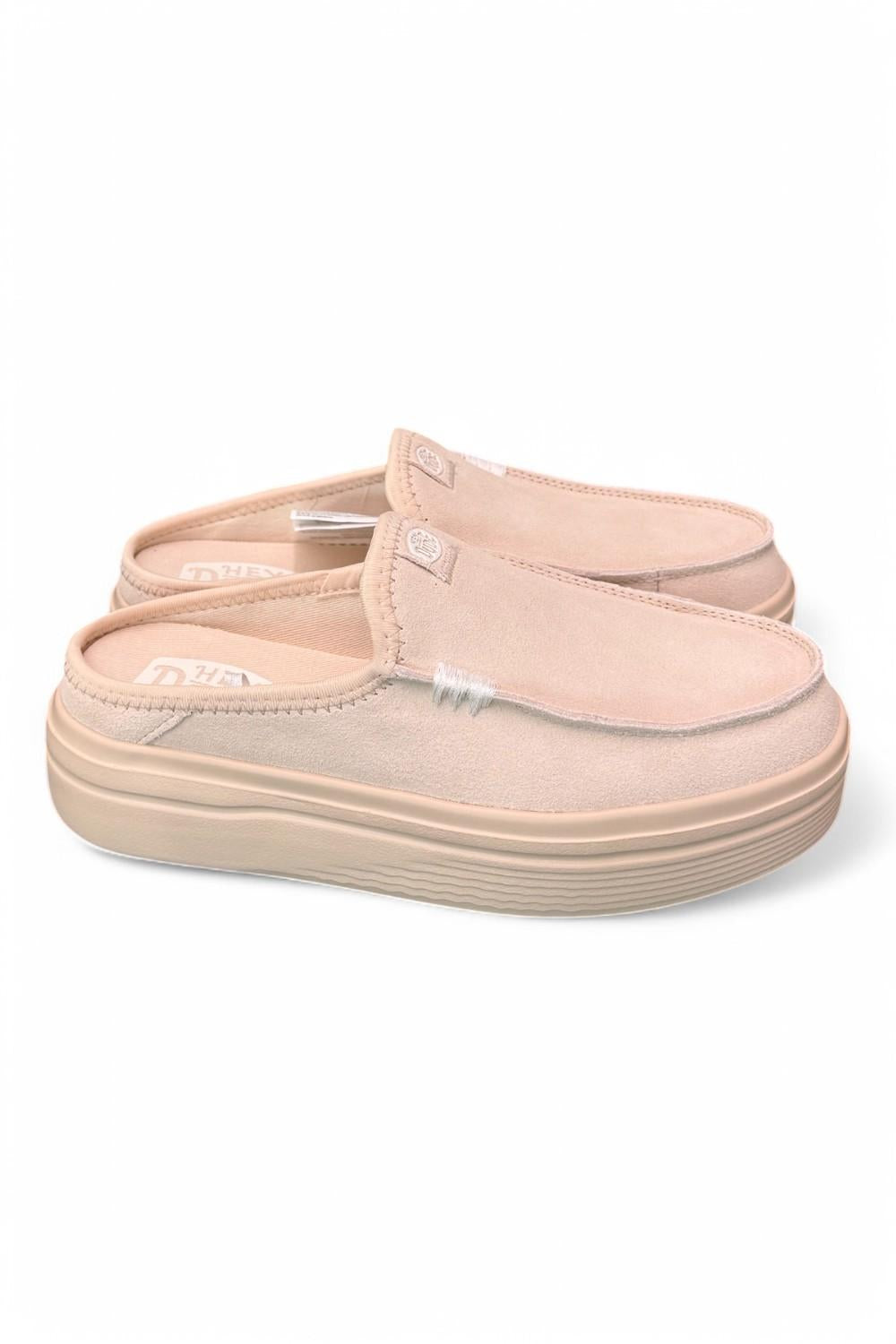 Sabot Hey Dude Austin Lift suede blush 