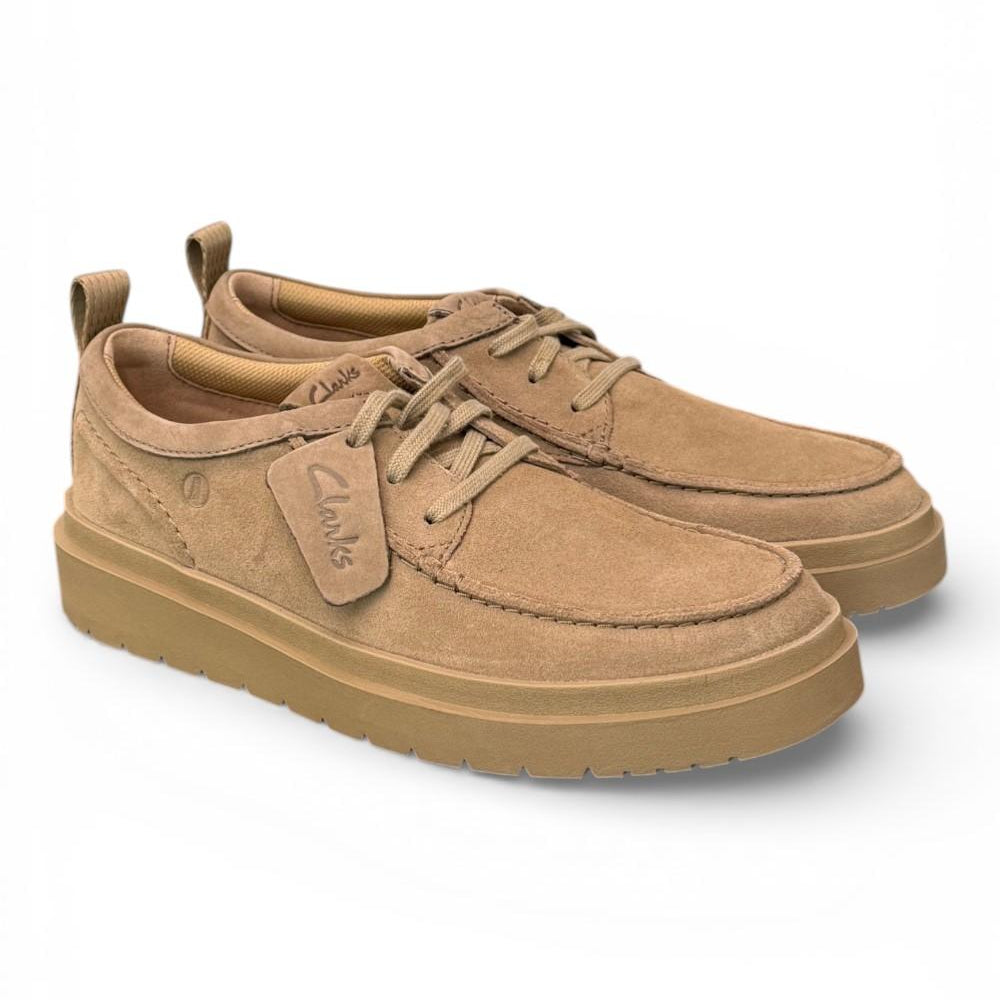 Scarpa uomo Polden Moc sabbia Clarks<BR/> 