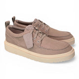 Scarpa uomo Polden Moc tela beige Clarks<BR/> 