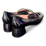 Mocassino borchie vernice nera Matteo Pitti 
