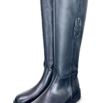 Stivale cavallerizzo nero con accessorio Cuir Noir 