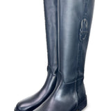 Stivale cavallerizzo nero con accessorio Cuir Noir 
