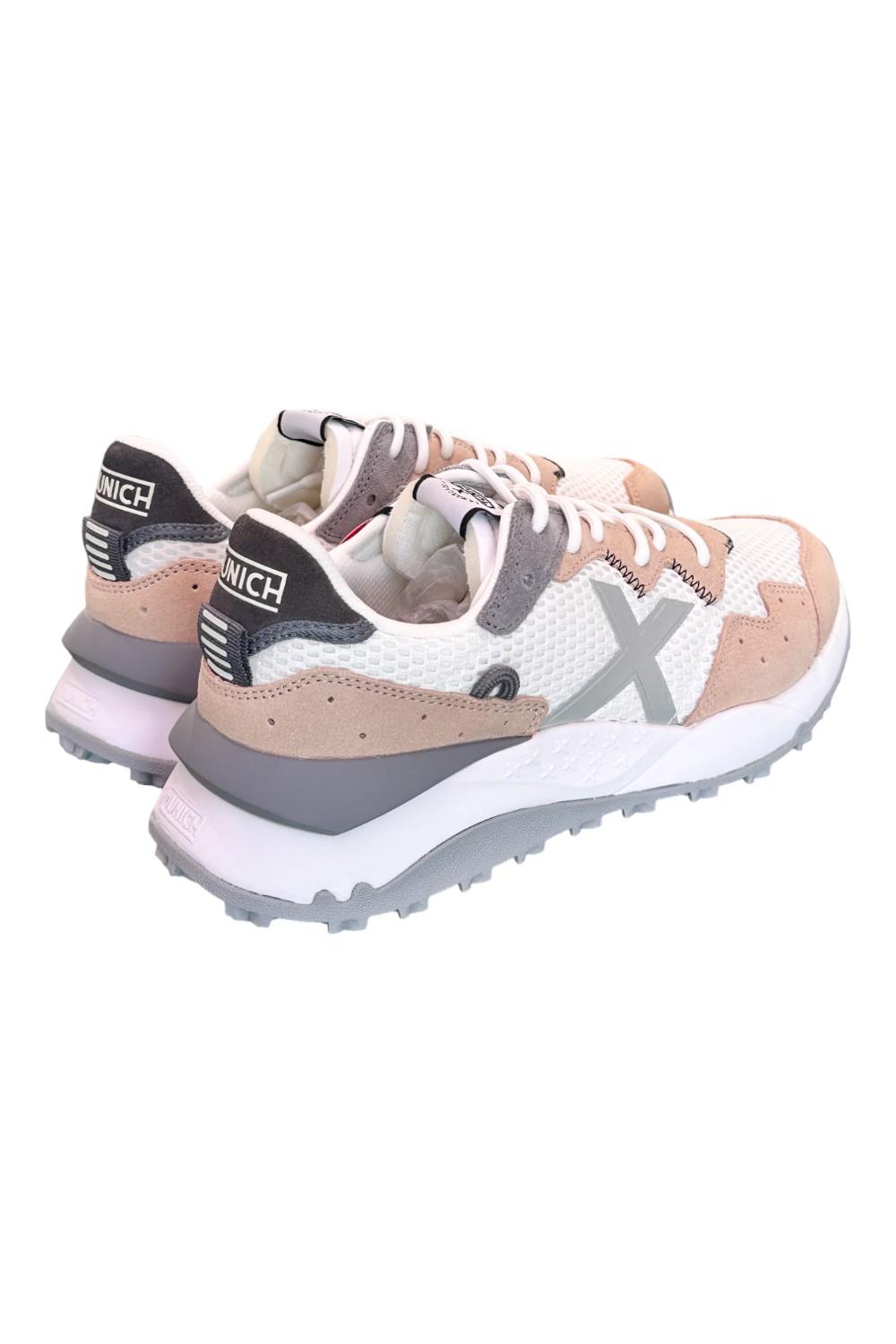 Sneaker uomo Shibuya Munich bianca beige 