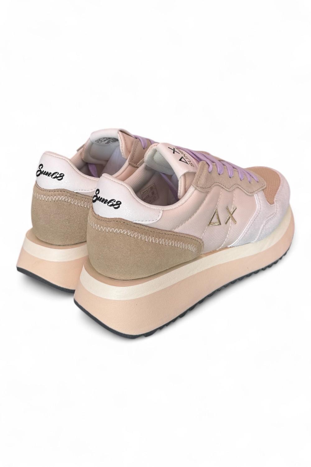 Sneaker donna Sun68 Big Ally beige 