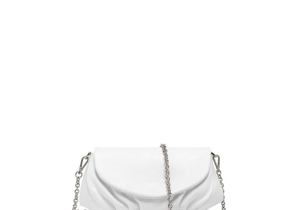 Borsa pochette Adele bianca Gianni Chiarini 