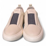 Sneaker slip on nappa panna Stokton 