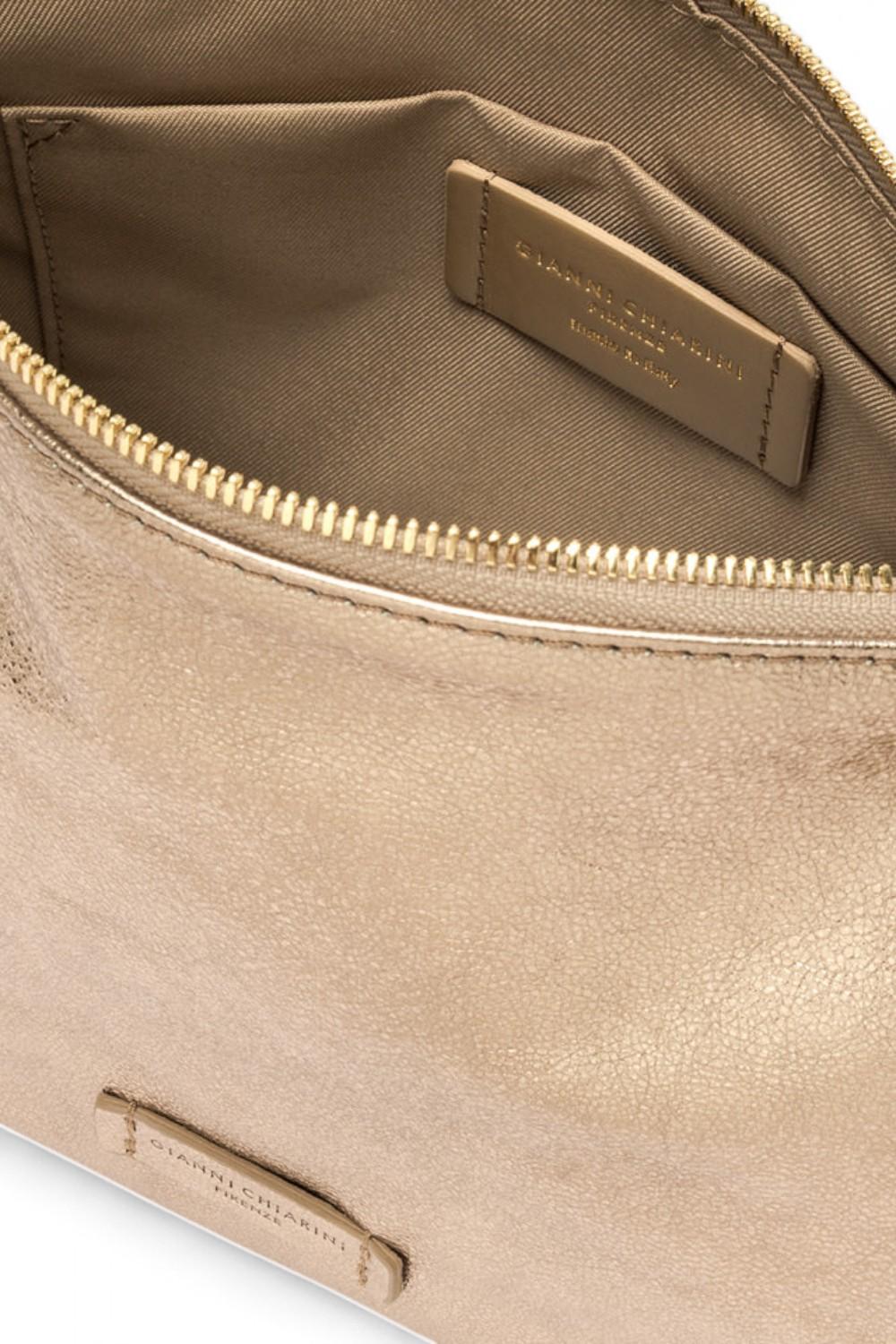Pochette Nora pelle mirage Gianni Chiarini<BR/> 