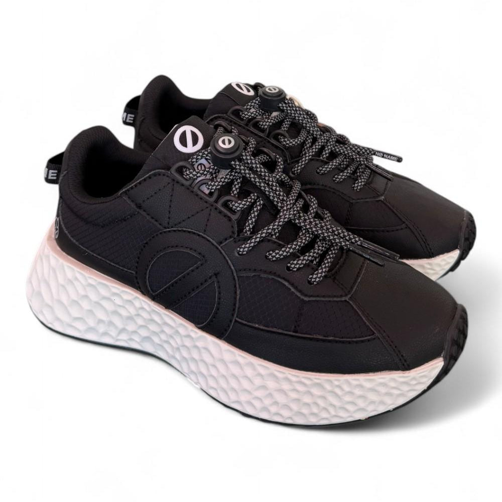 Sneaker donna Carter No Name tessuto nera 