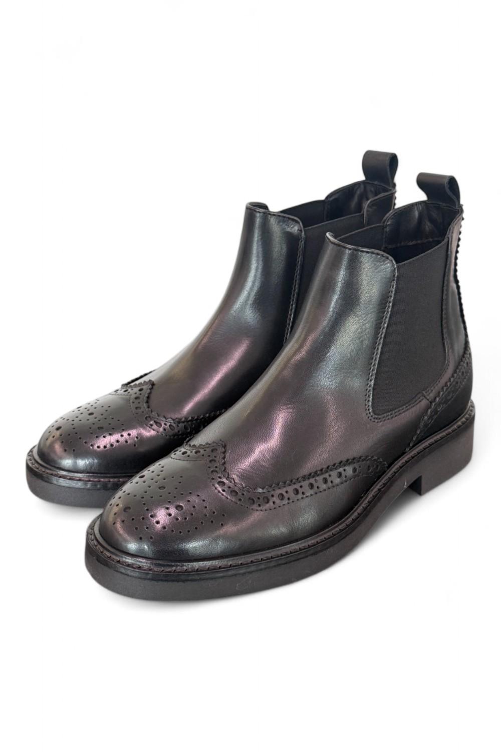 Stivaletto beatles imperiale nero Anima 