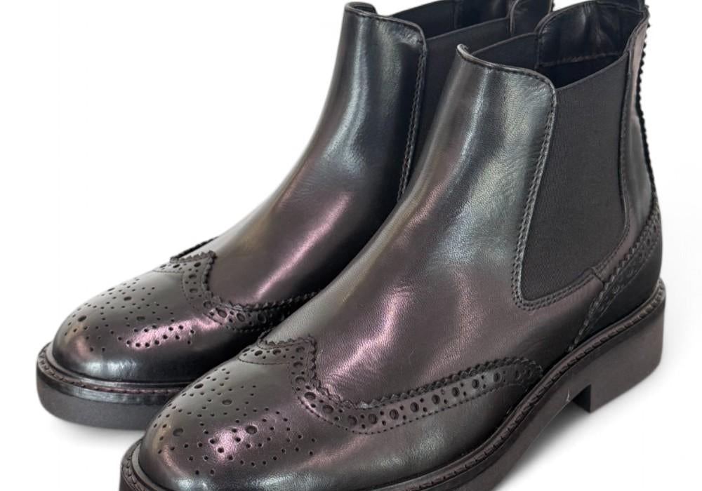 Stivaletto beatles imperiale nero Anima 
