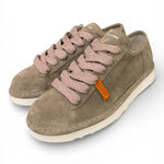 Allacciato uomo Panchic P01 suede khaki 