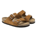 Ciabatta Birkenstock Arizona Suede Mink 1027162<BR/> 