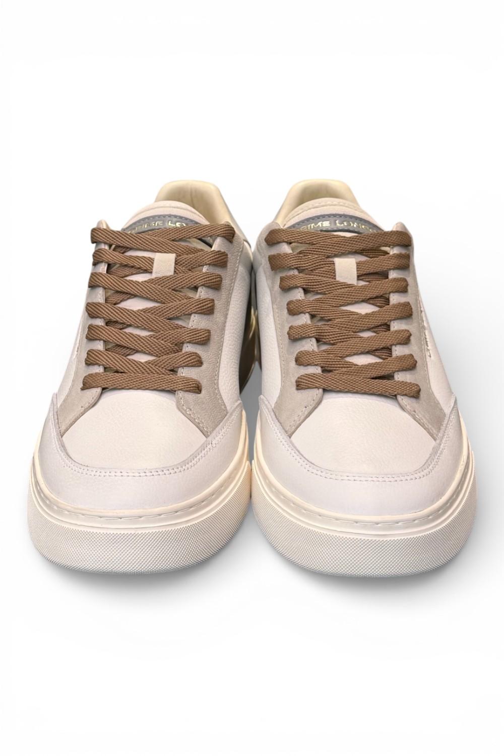 Sneaker eclipse vaschetta bianca beige Crime London 
