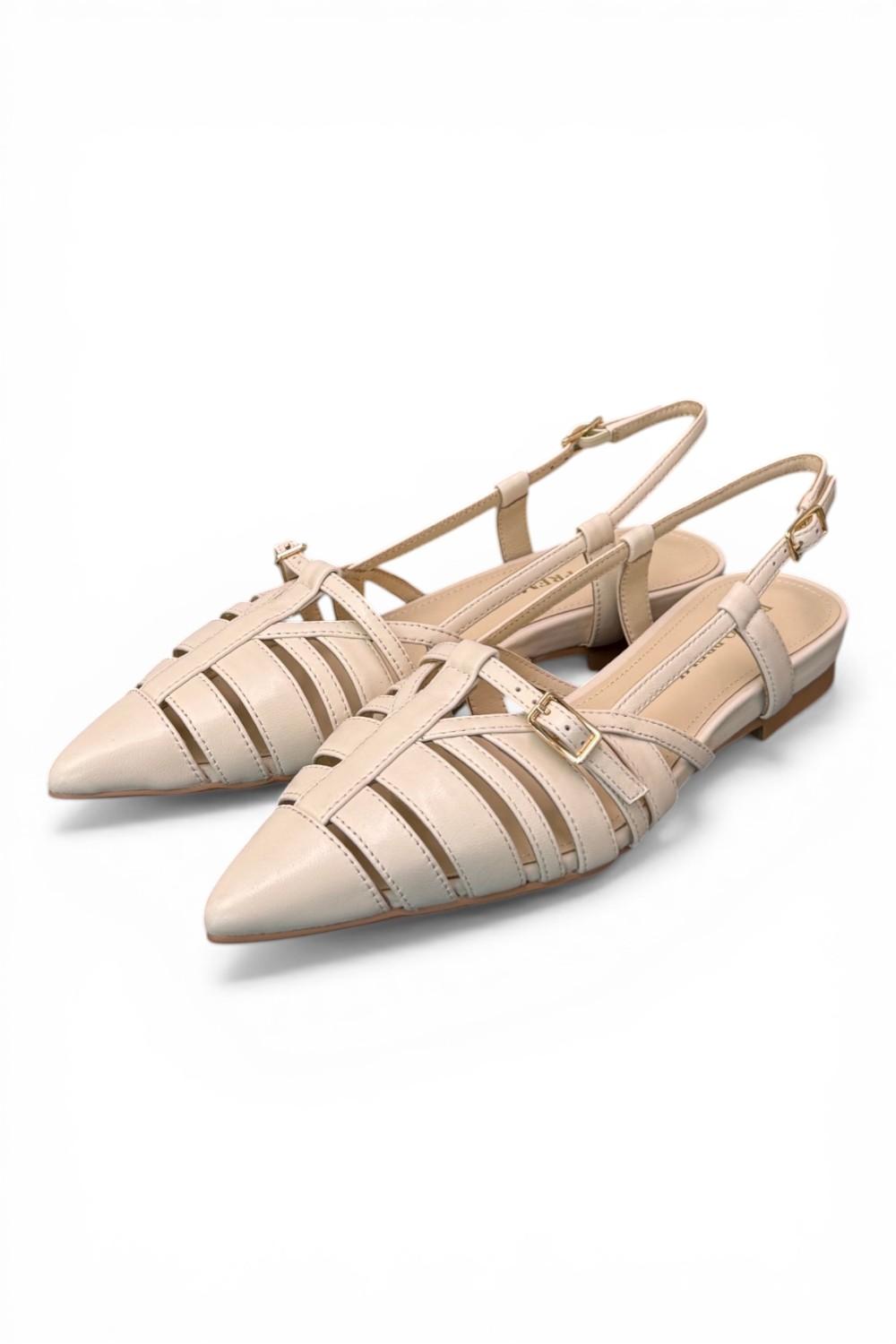 Slingback mignon latte Bruno Premi 