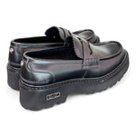 Mocassino penny gomma nero Cult 