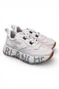 Sneaker donna Voile Blanche Club 105 bianca pizzo ON07