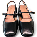 Slingback cintino naplak nero Les Autres tacco 50 
