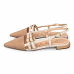 Slingback cintini beige latte Matteo Pitti 