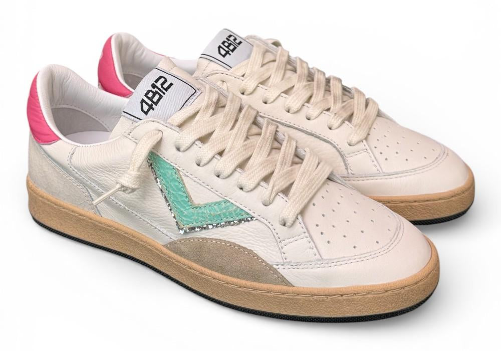 Sneaker donna 4B12 Play New D2001 bianca 