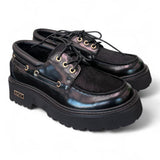 Scarpa barca nera  Slash Cult 