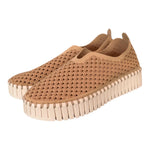 Scarpa traforata platform beige Ilse Jacobsen<BR/> 