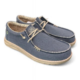 Sneaker uomo wally braided blu night Hey Dude 