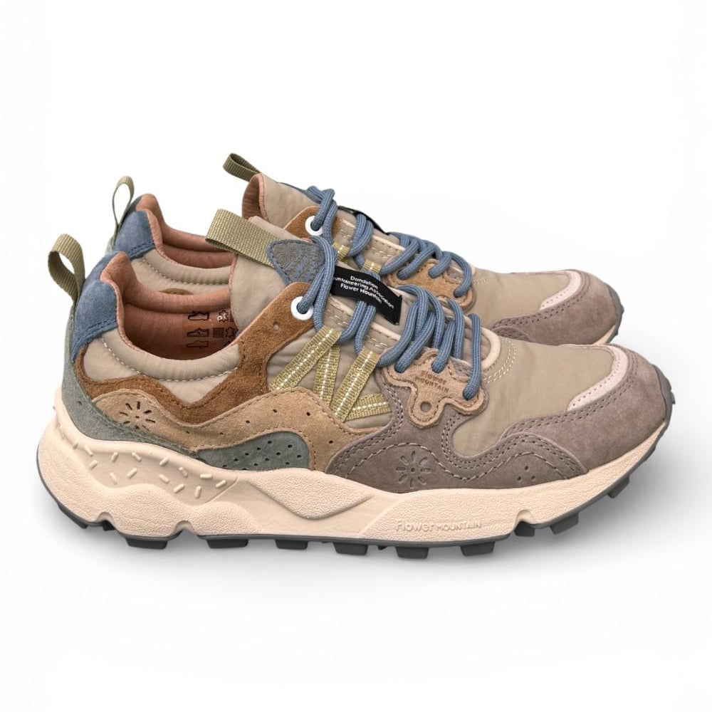 Sneaker donna Yamano 3 1D53 grey beige Flower Mountain 