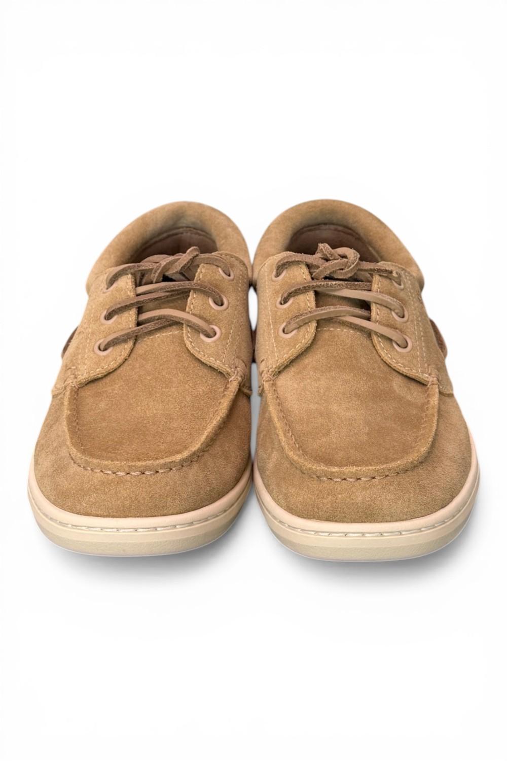 Scarpa da Barca Portofino Pier da Uomo suede beige 