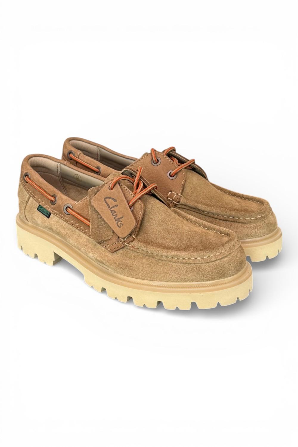 Scarpa barca Clarks Cleyhill beige 