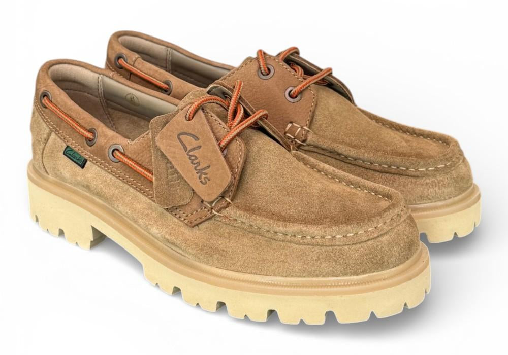 Scarpa barca Clarks Cleyhill beige 