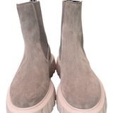 Beatles Grenelle Voile Blanche suede grigio 