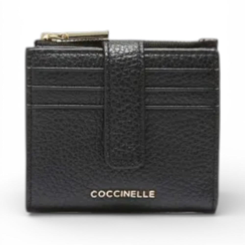 P.foglio metallic soft nero Coccinelle 