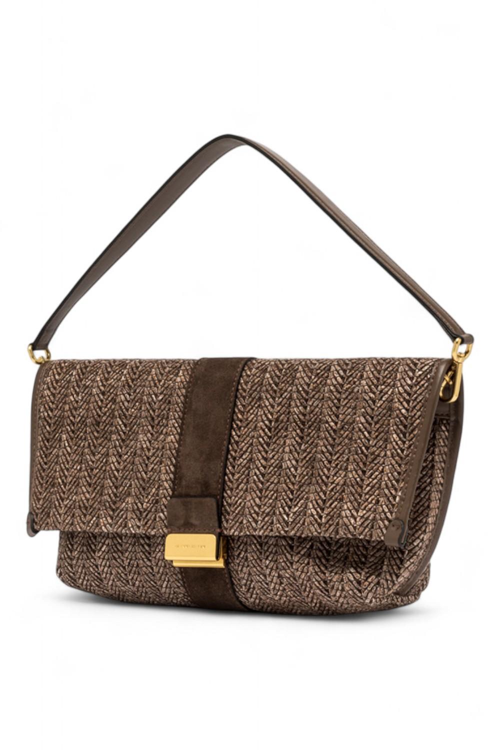 Sacca Marigold spinato choco Gianni Chiarini<BR/> 