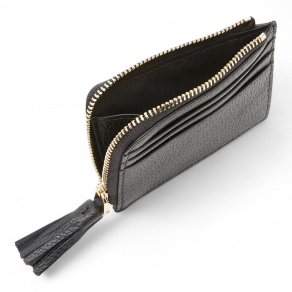 Portacarte piccolo Tassel nero Coccinelle 