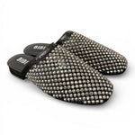 Sabot strass nero argento Bibi Lou 