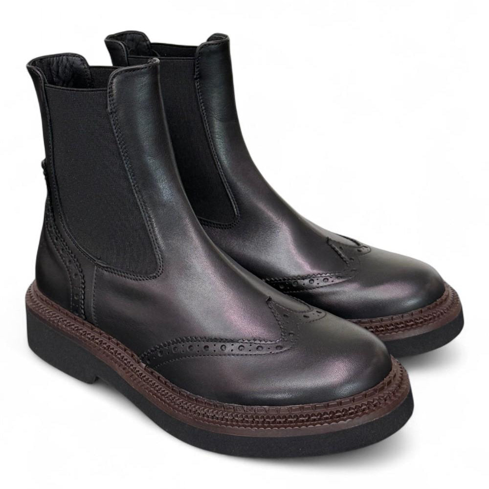 Beatles imperiale pelle nera Crown<BR/> 