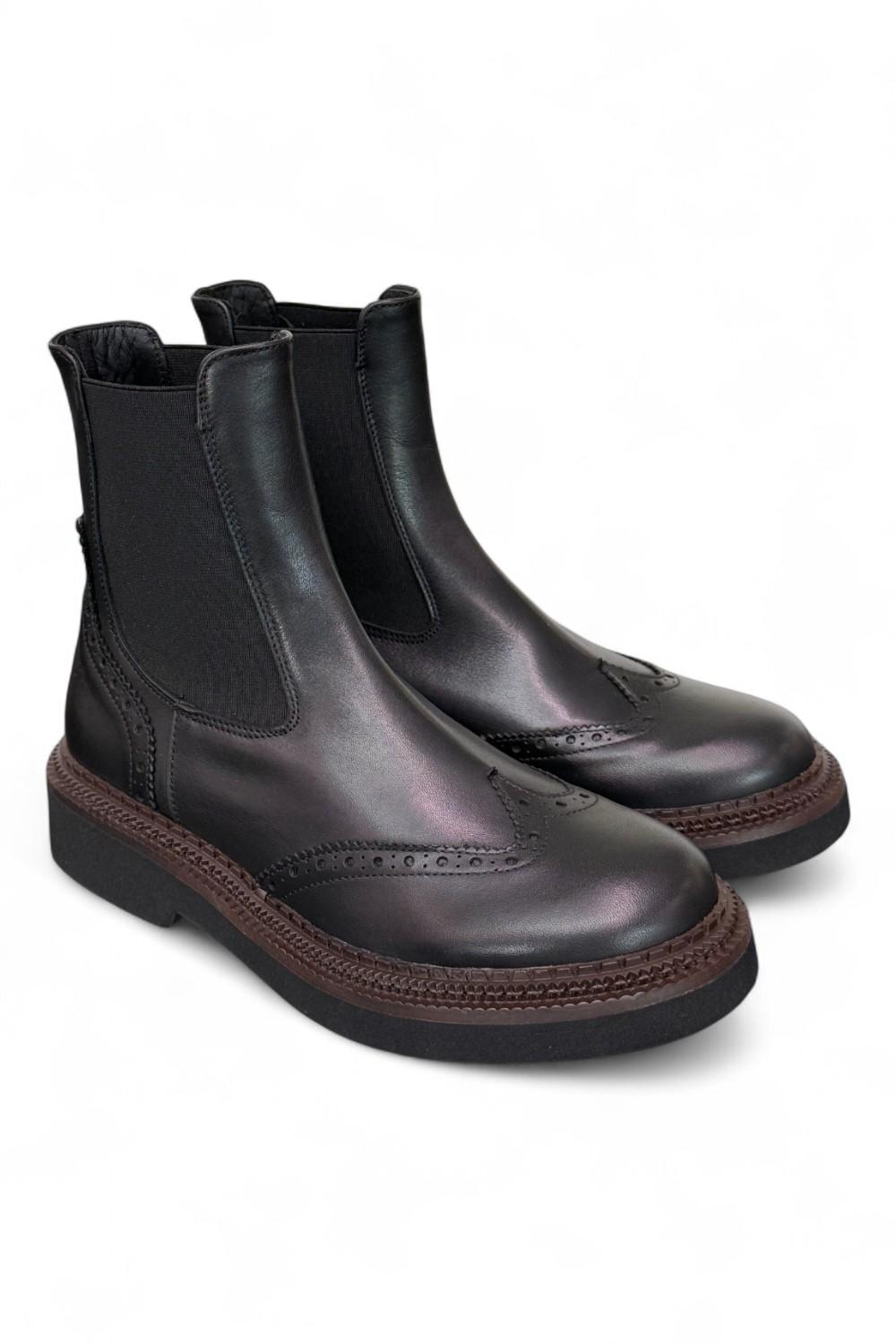 Beatles imperiale pelle nera Crown<BR/> 
