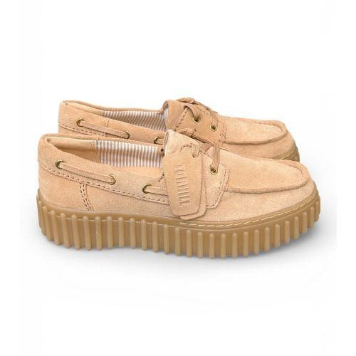 Barca Clarks Boat Cleyhill Torhill suede beige 