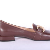 Mocassino accessorio testa di moro forma quadra Matteo Pitti<BR/> 