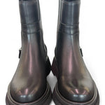Stivaletto platform fibbia nero Bruno Premi 