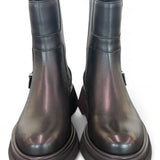 Stivaletto platform fibbia nero Bruno Premi 