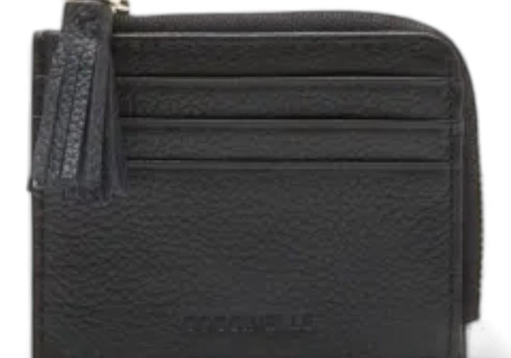 Portacarte piccolo Tassel nero Coccinelle 