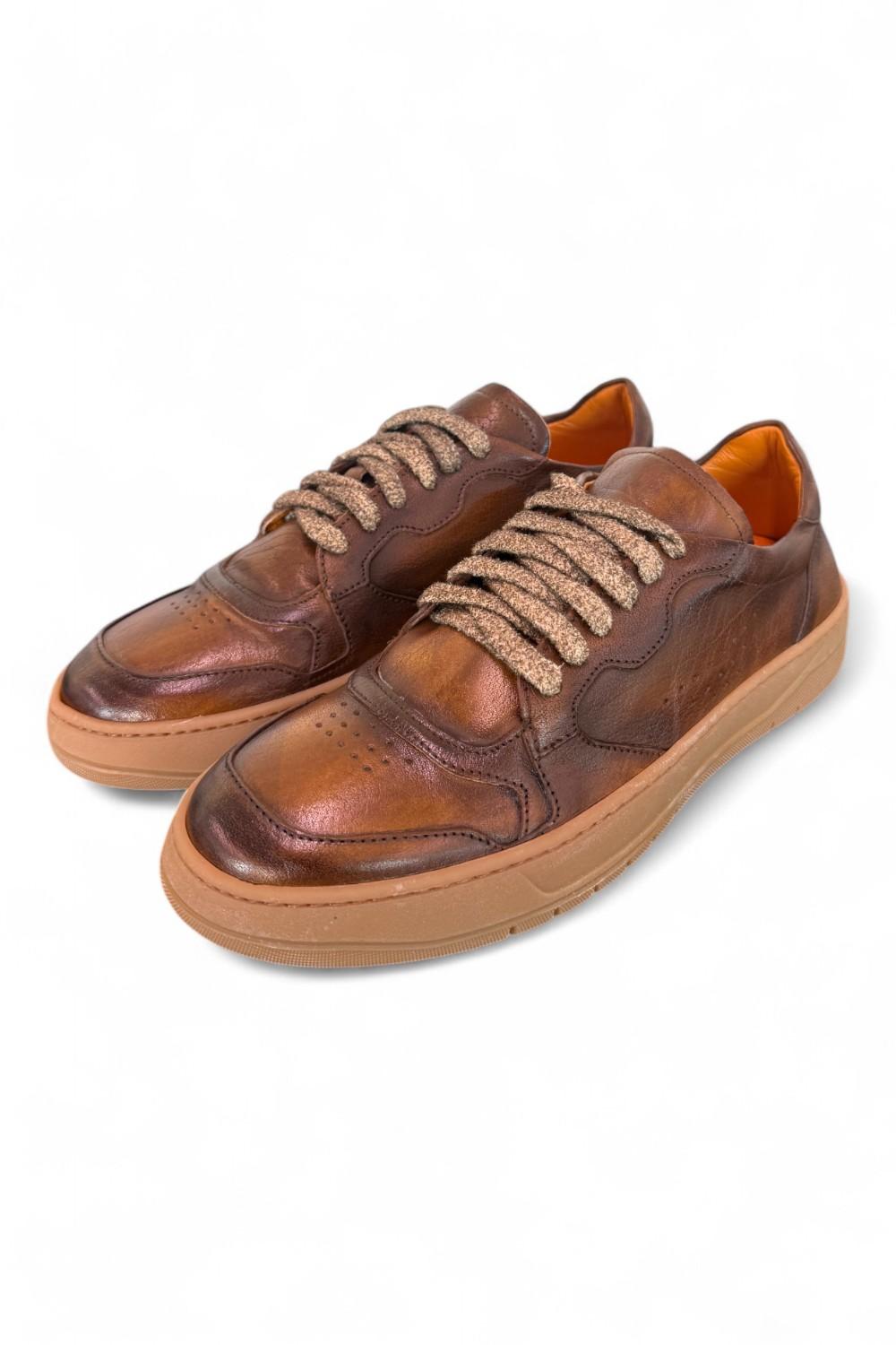 Sneaker pelle cuoio F.lli Rennella 