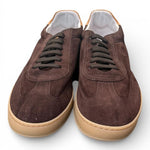 Sneaker uomo Soldini 80 Akira suede brown taffy<BR/> 